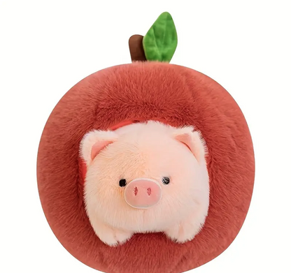 PIG IN APPLE CUTE PLUSHIE