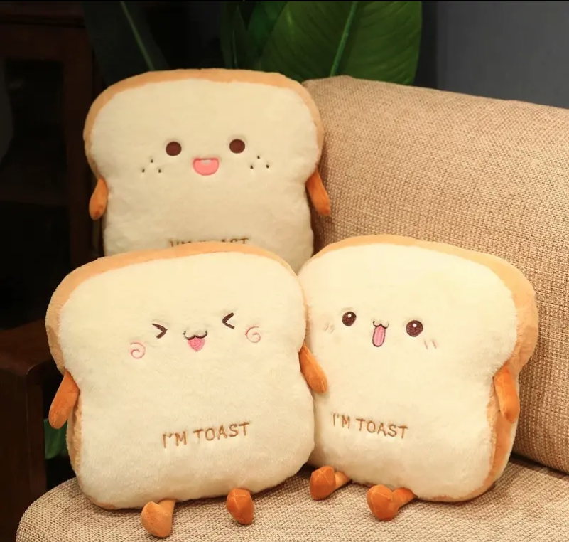 CUTE BREAD PLUSHIES