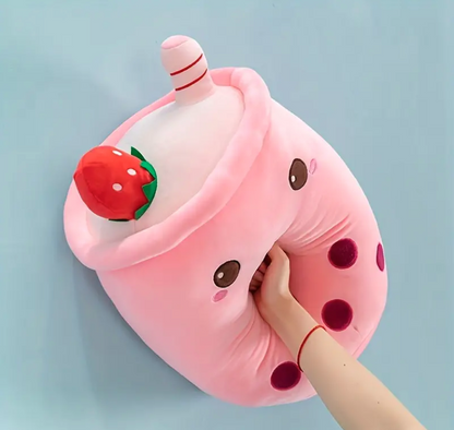 ICE CREAM BOBA MILK TEA PLUSHIE