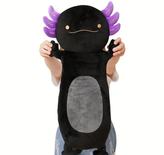 BLACK AXOLOTL HUGE PLUSHIE