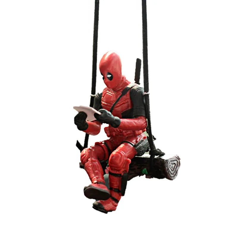 Deadpool Car Swing Pendant Mirror Hanging